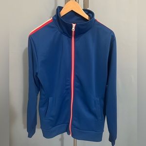 Brooklyn Standard Athletic/Track Zip up jacket. Size M.